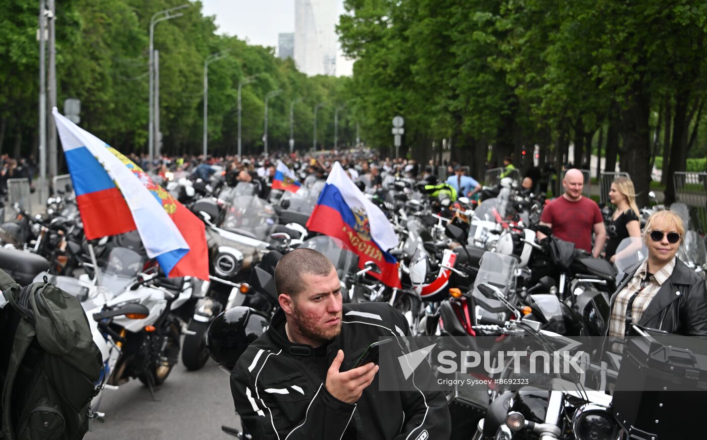 Russia Moscow Motorcycle Festival