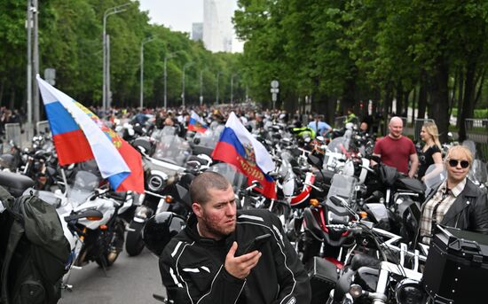 Russia Moscow Motorcycle Festival
