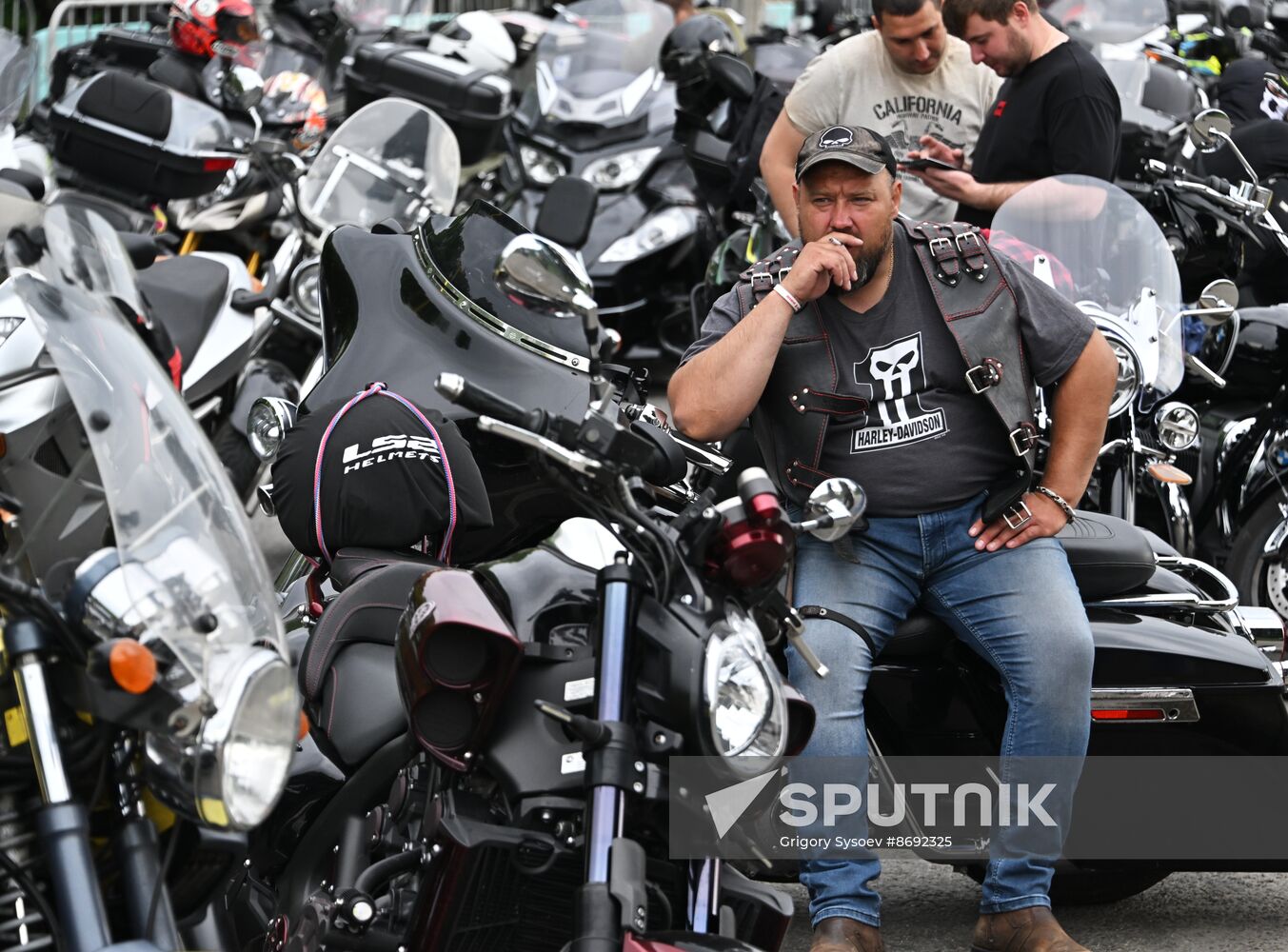 Russia Moscow Motorcycle Festival