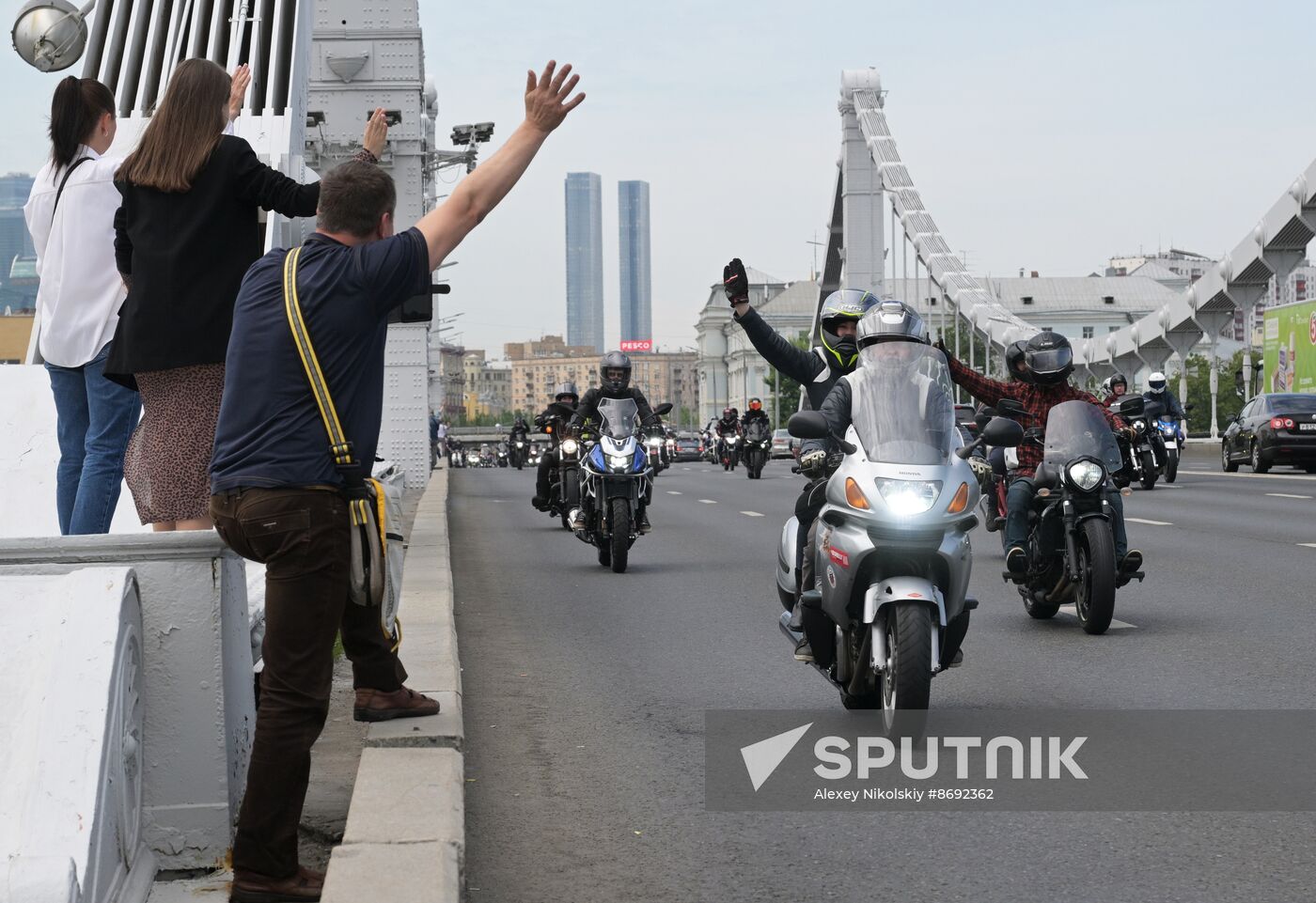 Russia Moscow Motorcycle Festival