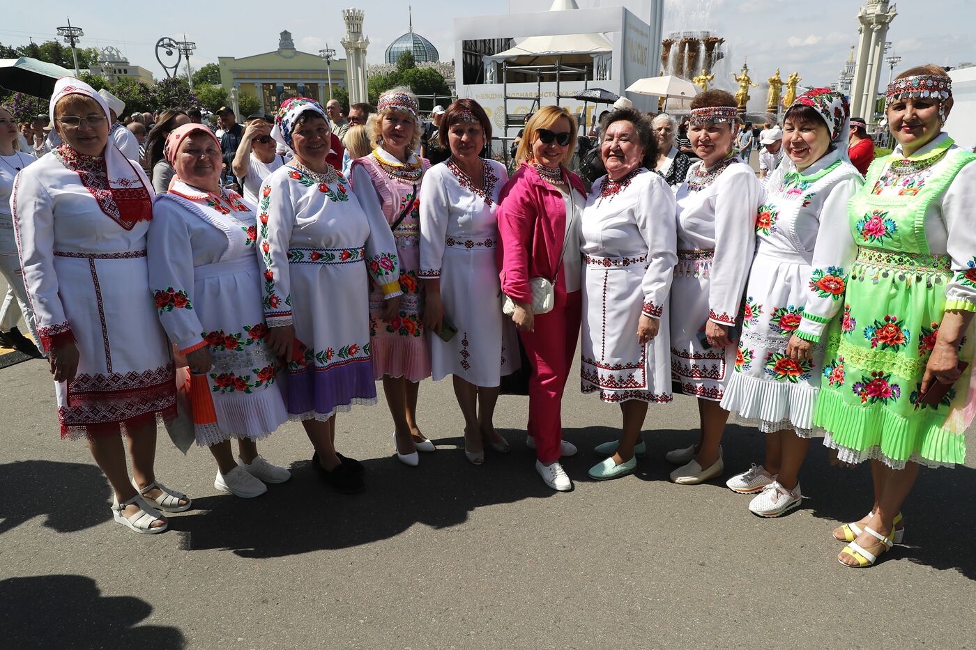 RUSSIA EXPO. National holiday Peledysh Payrem