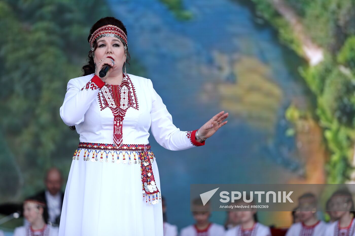 RUSSIA EXPO. National holiday Peledysh Payrem