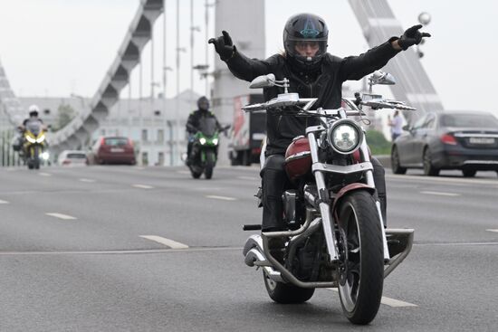 Russia Moscow Motorcycle Festival
