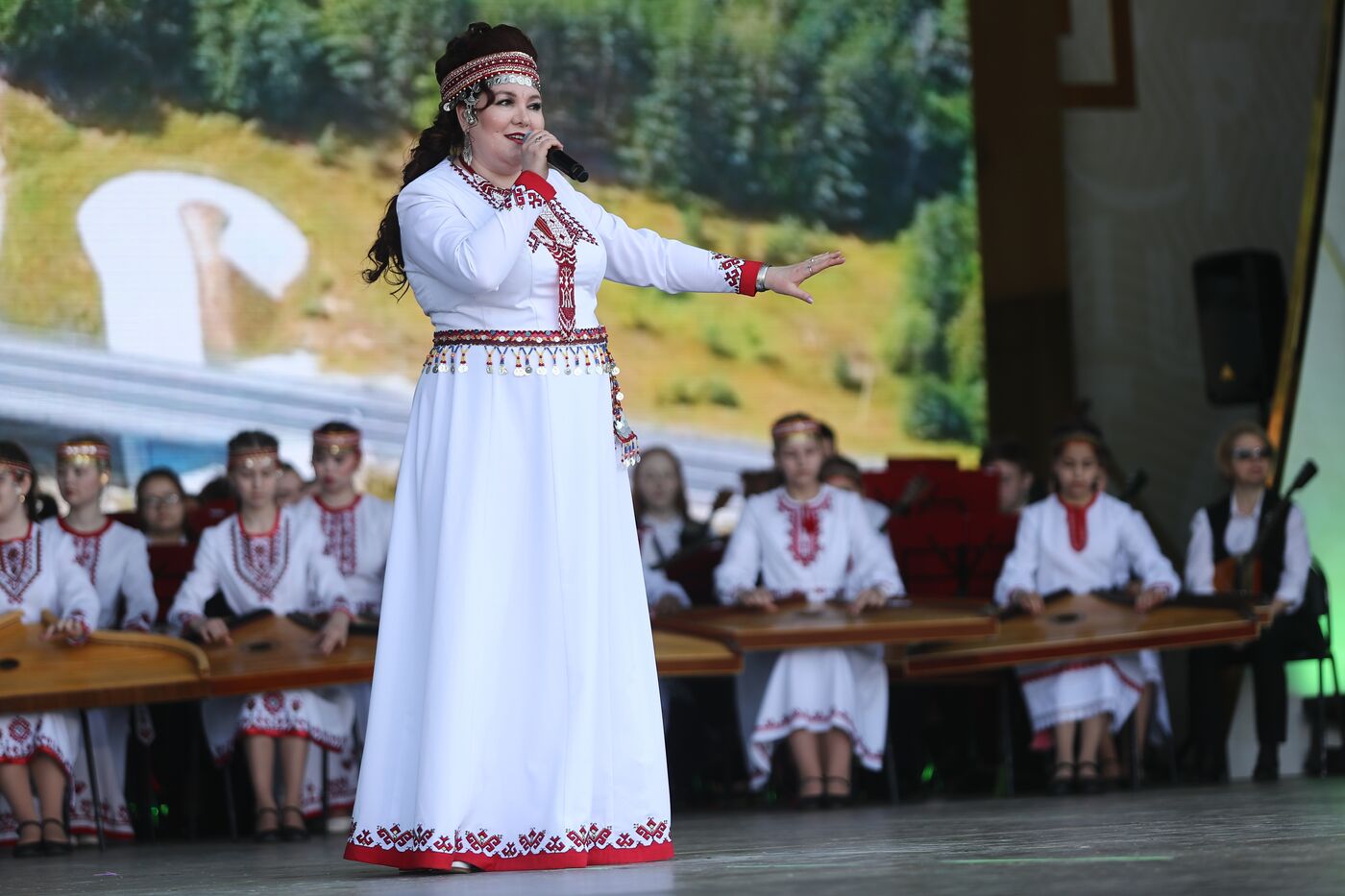 RUSSIA EXPO. National holiday Peledysh Payrem