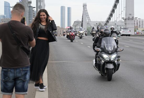 Russia Moscow Motorcycle Festival