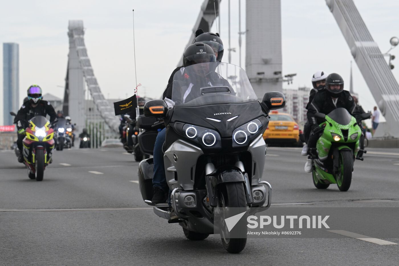 Russia Moscow Motorcycle Festival