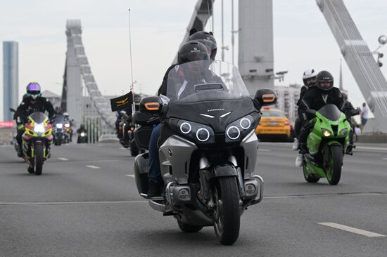 Russia Moscow Motorcycle Festival