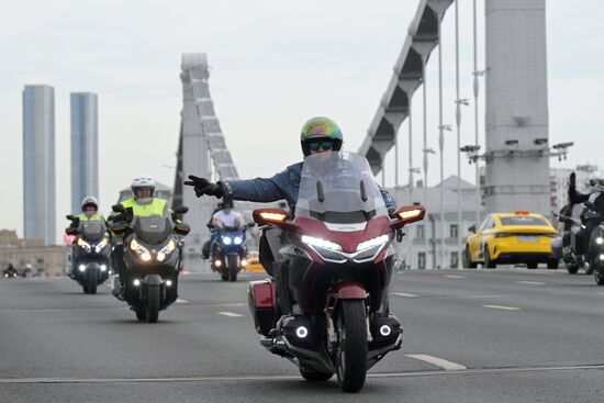 Russia Moscow Motorcycle Festival