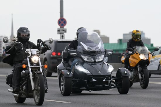 Russia Moscow Motorcycle Festival