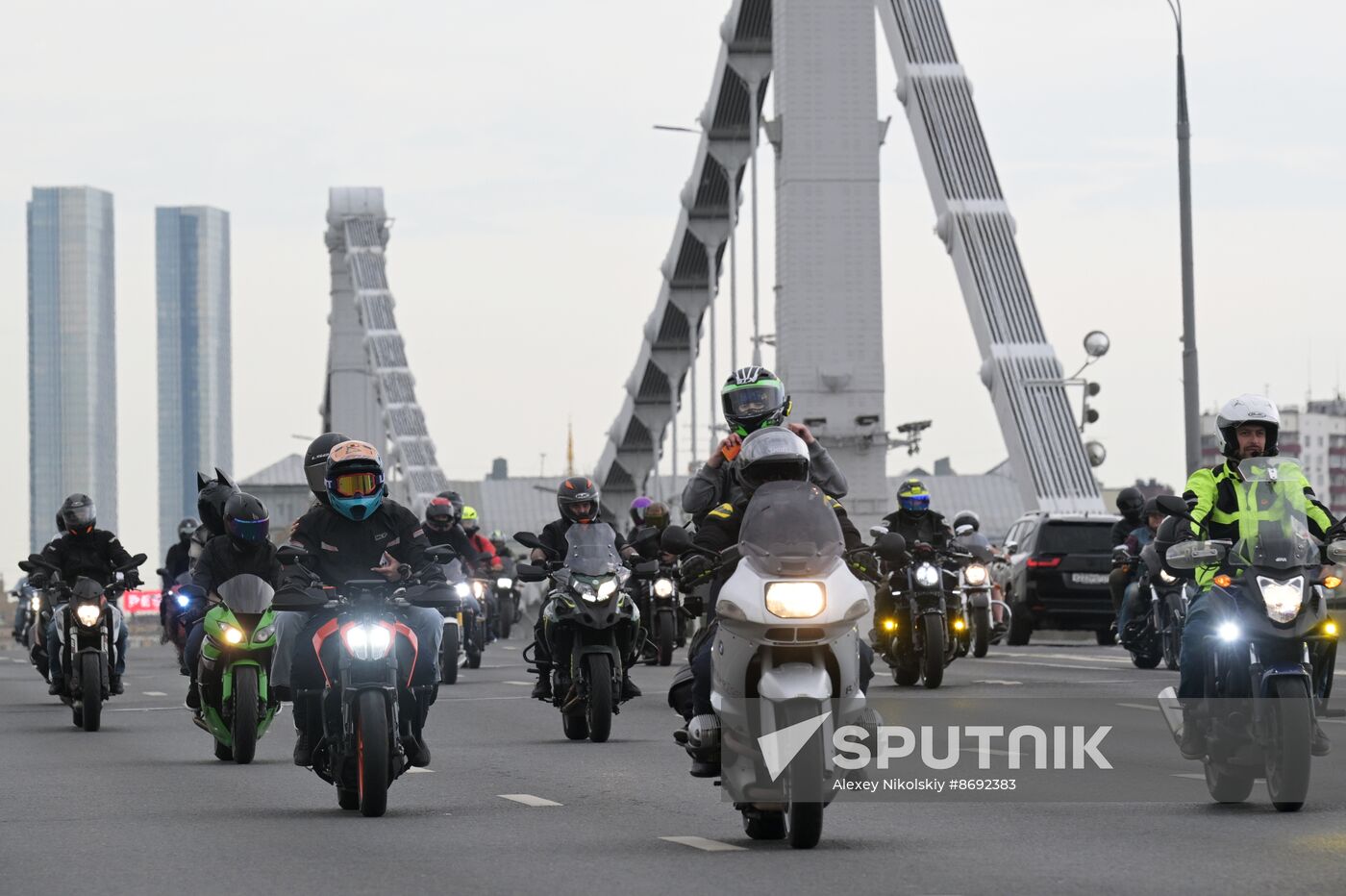 Russia Moscow Motorcycle Festival