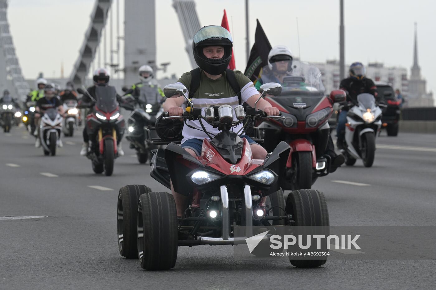 Russia Moscow Motorcycle Festival