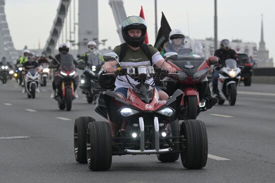 Russia Moscow Motorcycle Festival