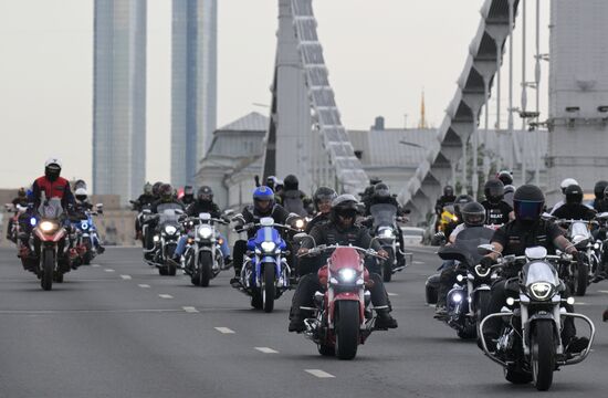 Russia Moscow Motorcycle Festival