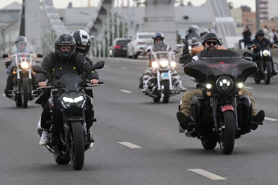 Russia Moscow Motorcycle Festival