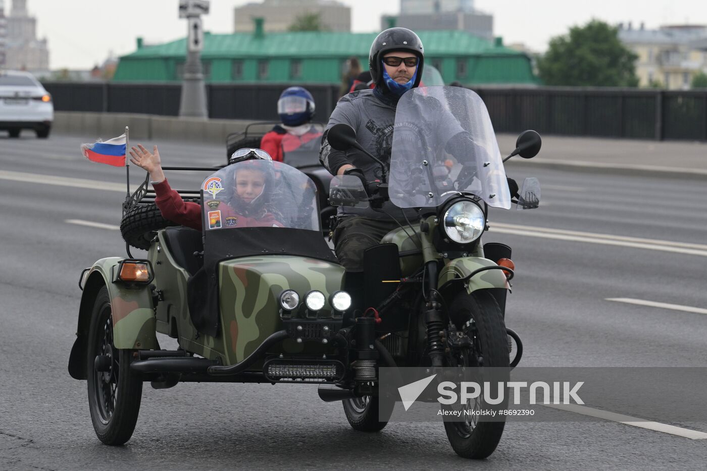 Russia Moscow Motorcycle Festival