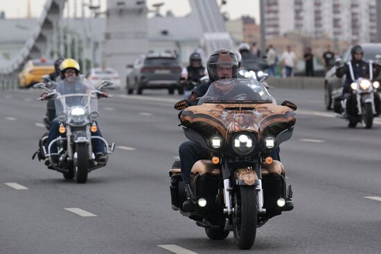 Russia Moscow Motorcycle Festival