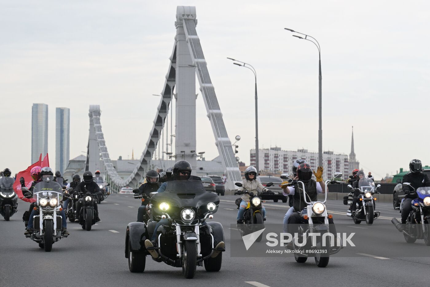 Russia Moscow Motorcycle Festival
