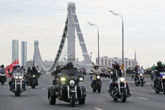 Russia Moscow Motorcycle Festival