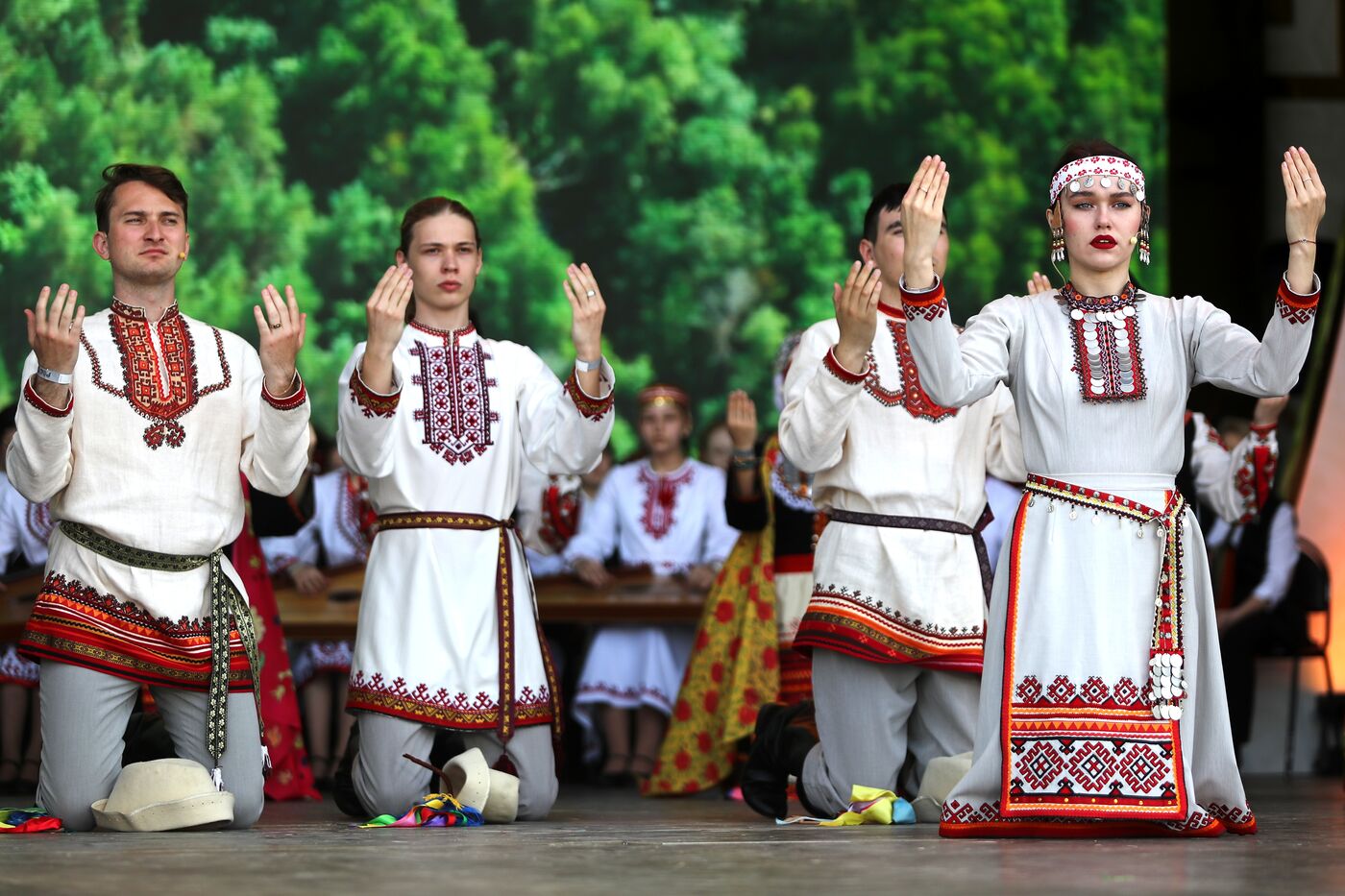 RUSSIA EXPO. National holiday Peledysh Payrem