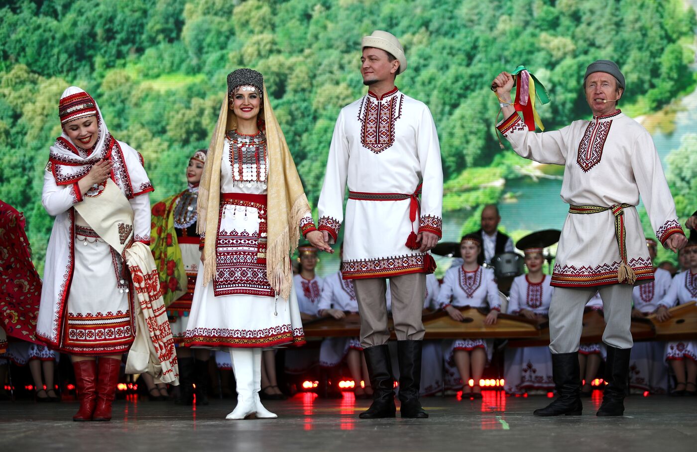 RUSSIA EXPO. National holiday Peledysh Payrem