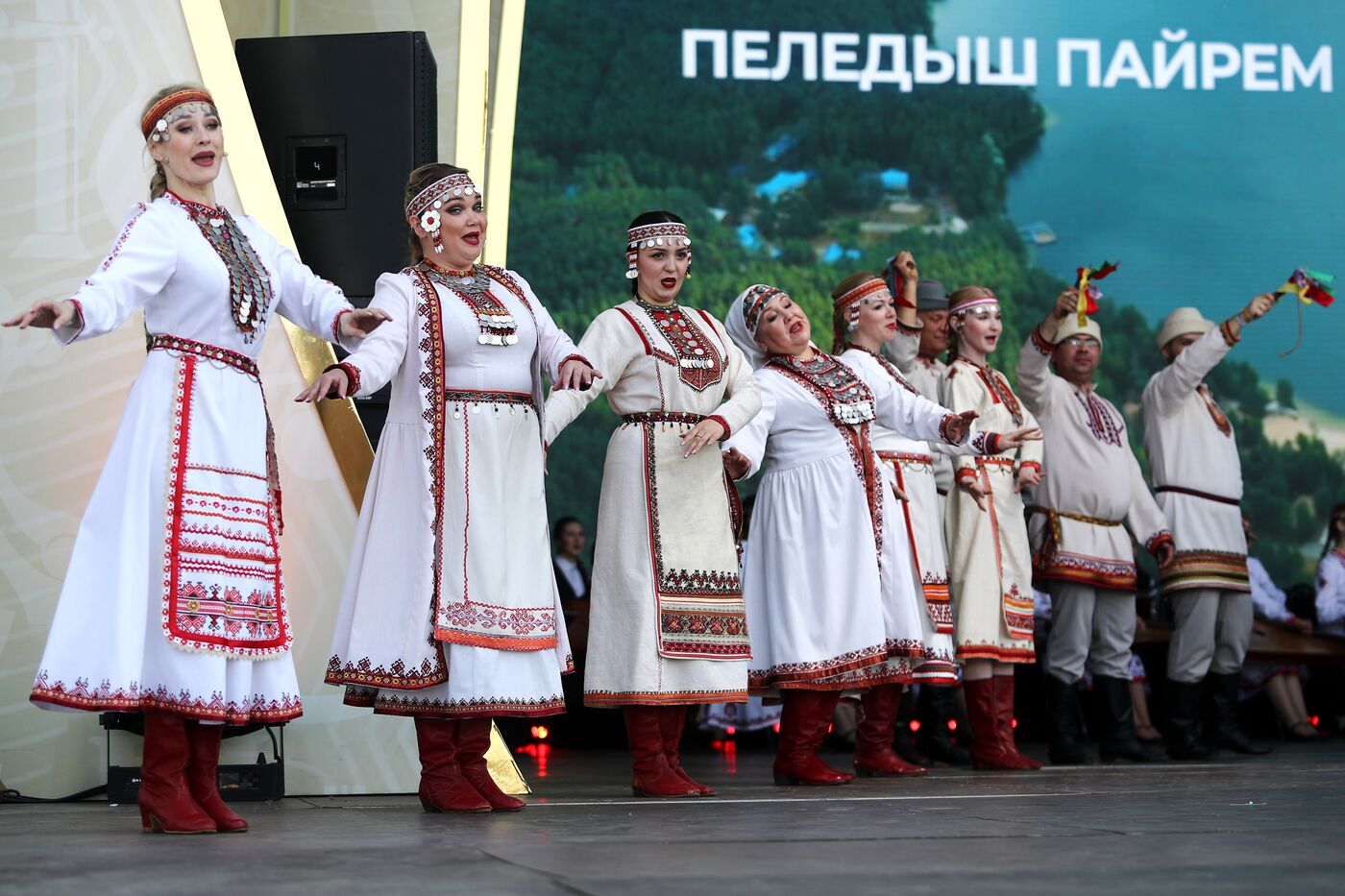 RUSSIA EXPO. National holiday Peledysh Payrem