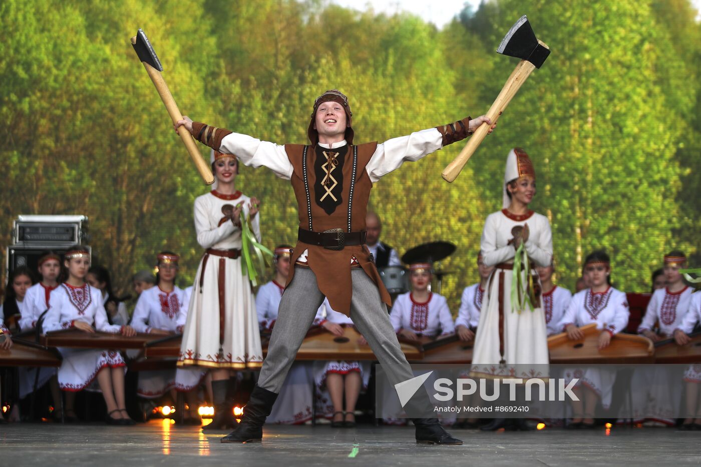 RUSSIA EXPO. National holiday Peledysh Payrem