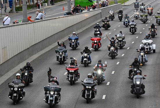 Russia Moscow Motorcycle Festival