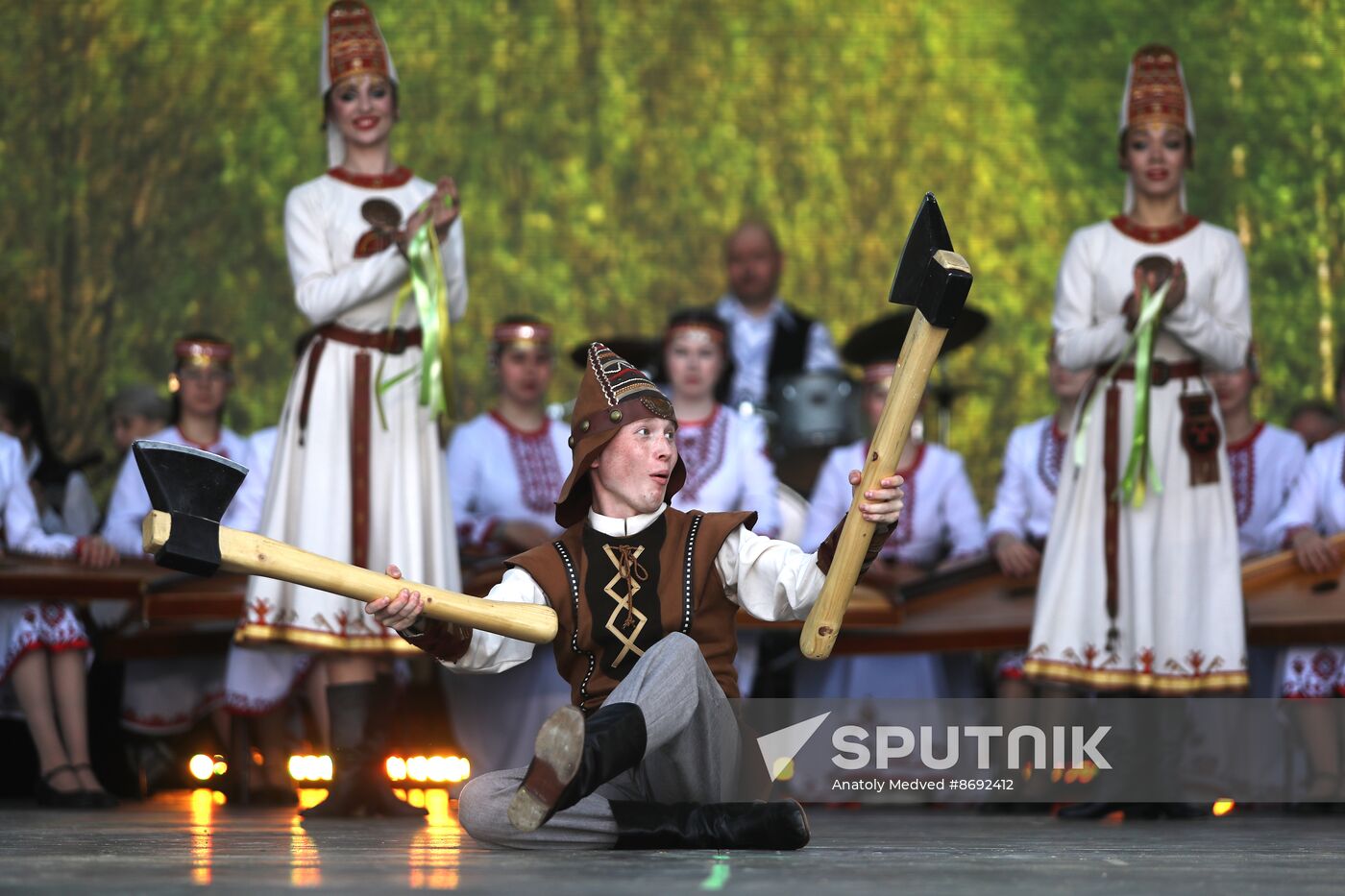 RUSSIA EXPO. National holiday Peledysh Payrem