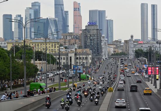 Russia Moscow Motorcycle Festival