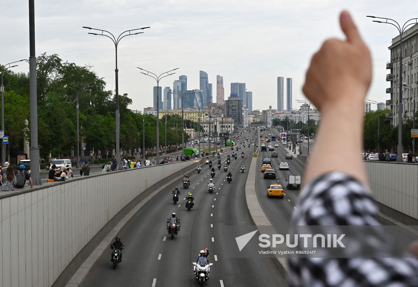 Russia Moscow Motorcycle Festival