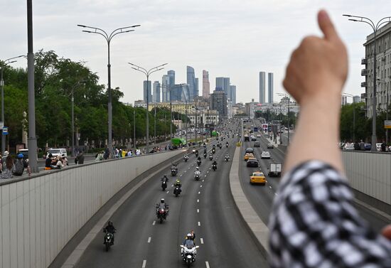 Russia Moscow Motorcycle Festival