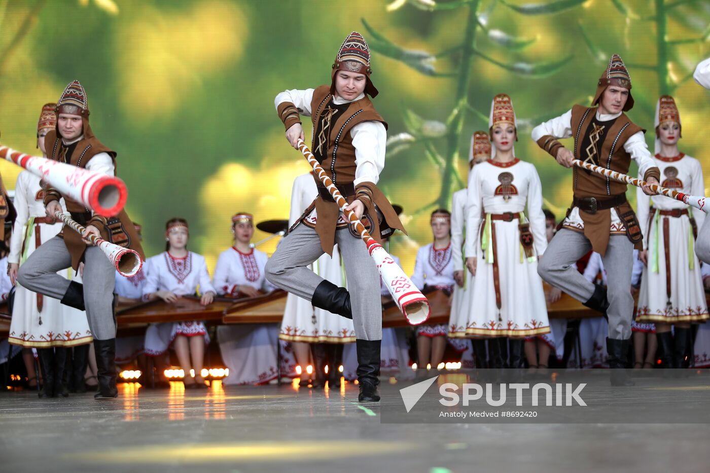 RUSSIA EXPO. National holiday Peledysh Payrem