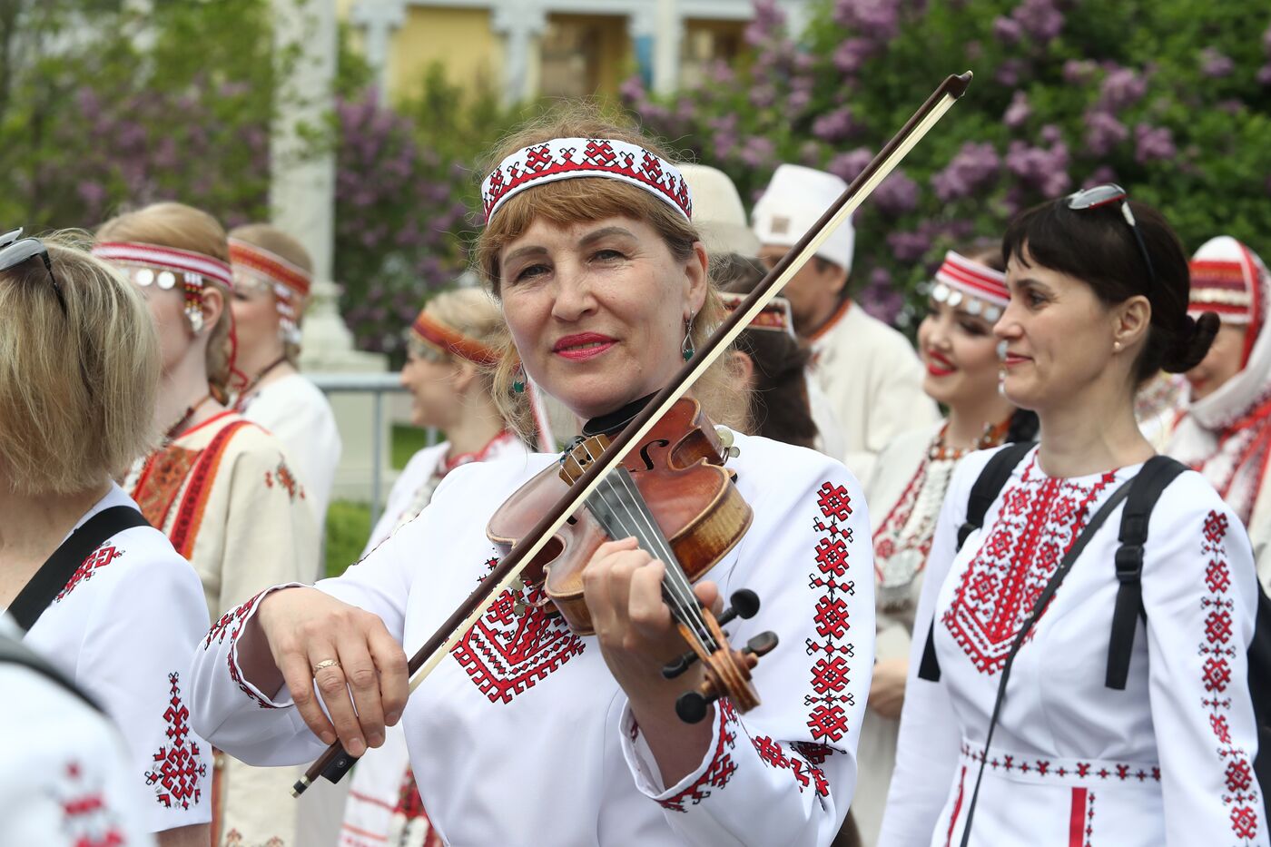 RUSSIA EXPO. National holiday Peledysh Payrem