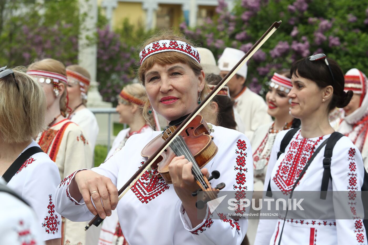 RUSSIA EXPO. National holiday Peledysh Payrem