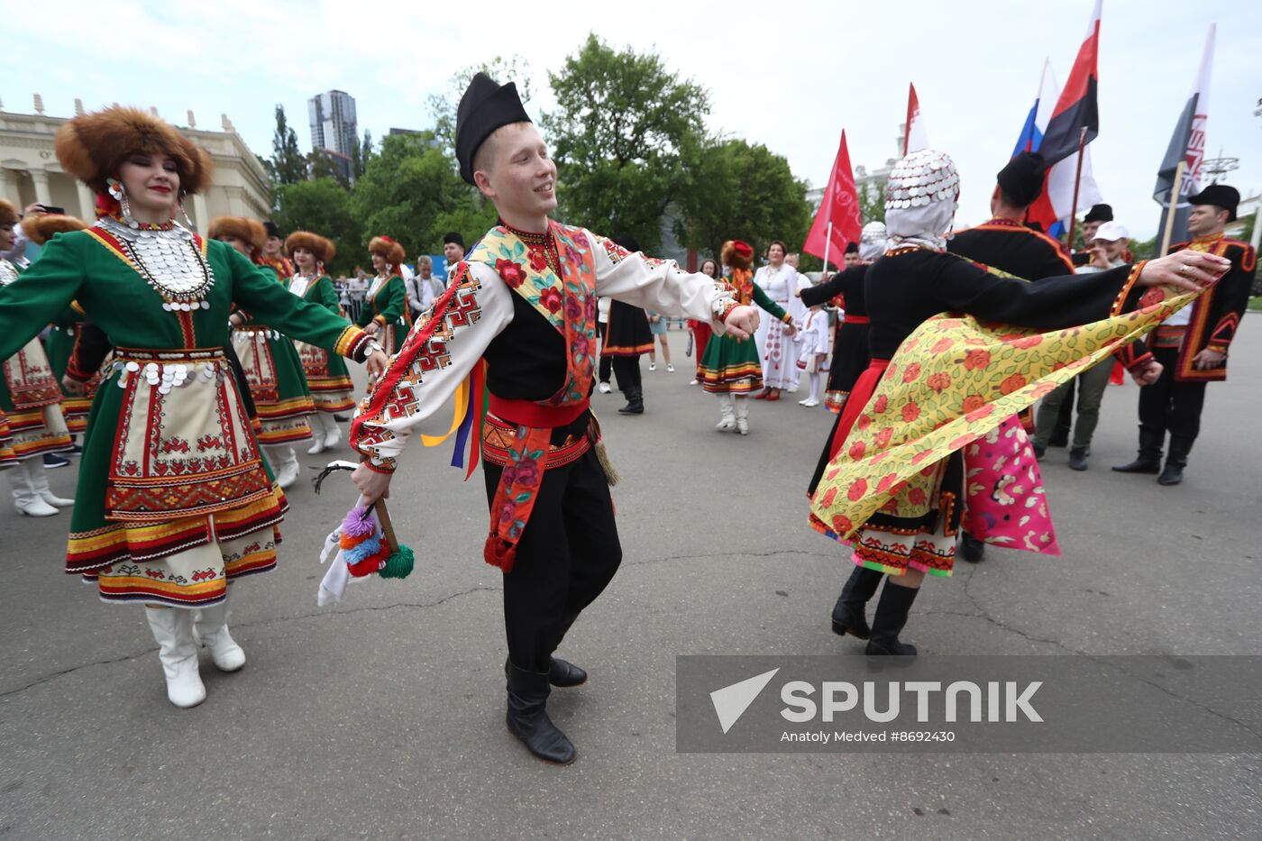 RUSSIA EXPO. National holiday Peledysh Payrem