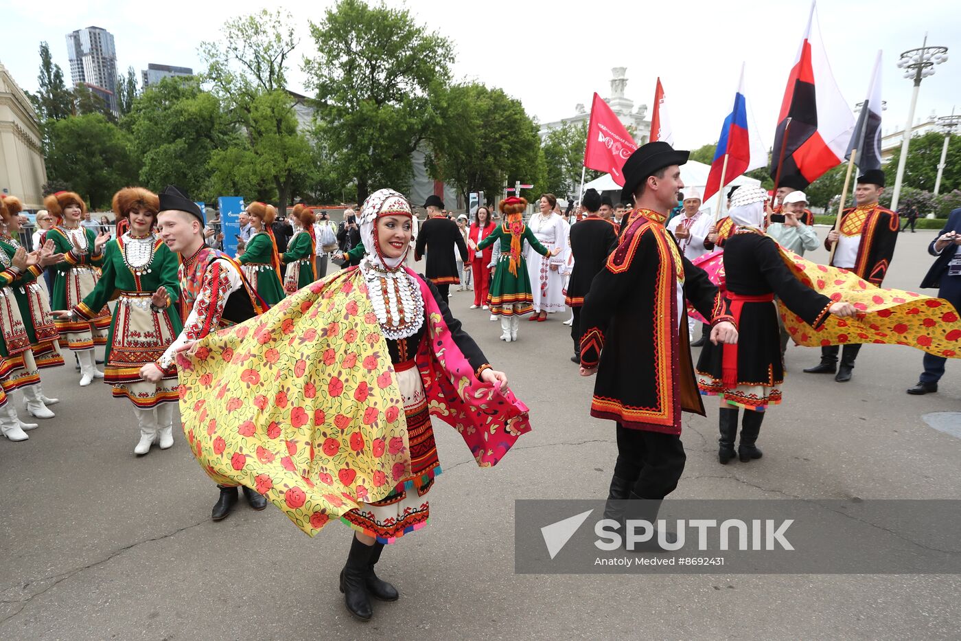 RUSSIA EXPO. National holiday Peledysh Payrem