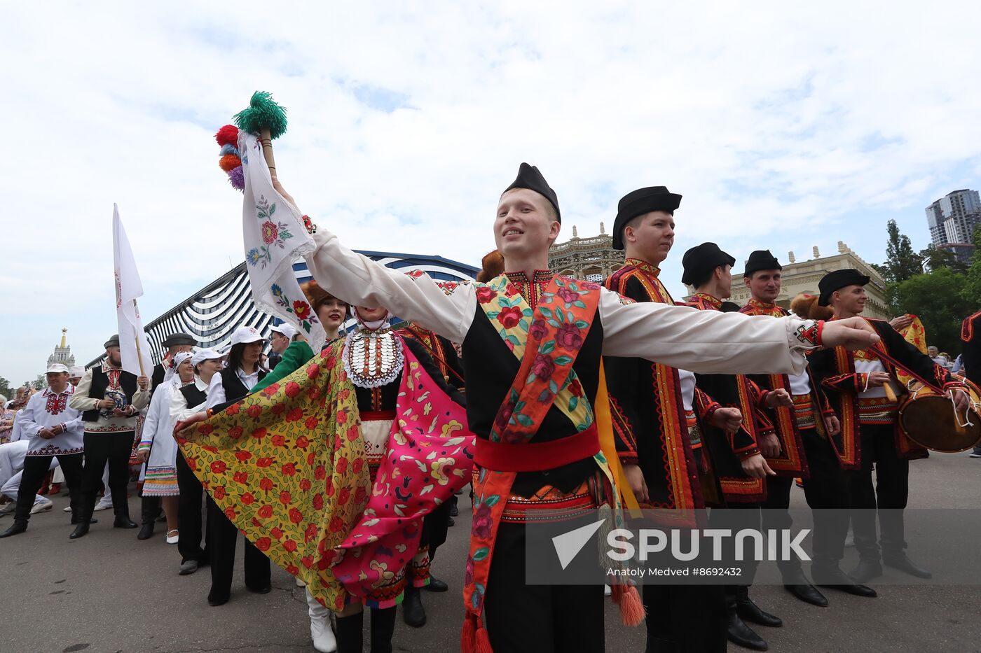 RUSSIA EXPO. National holiday Peledysh Payrem