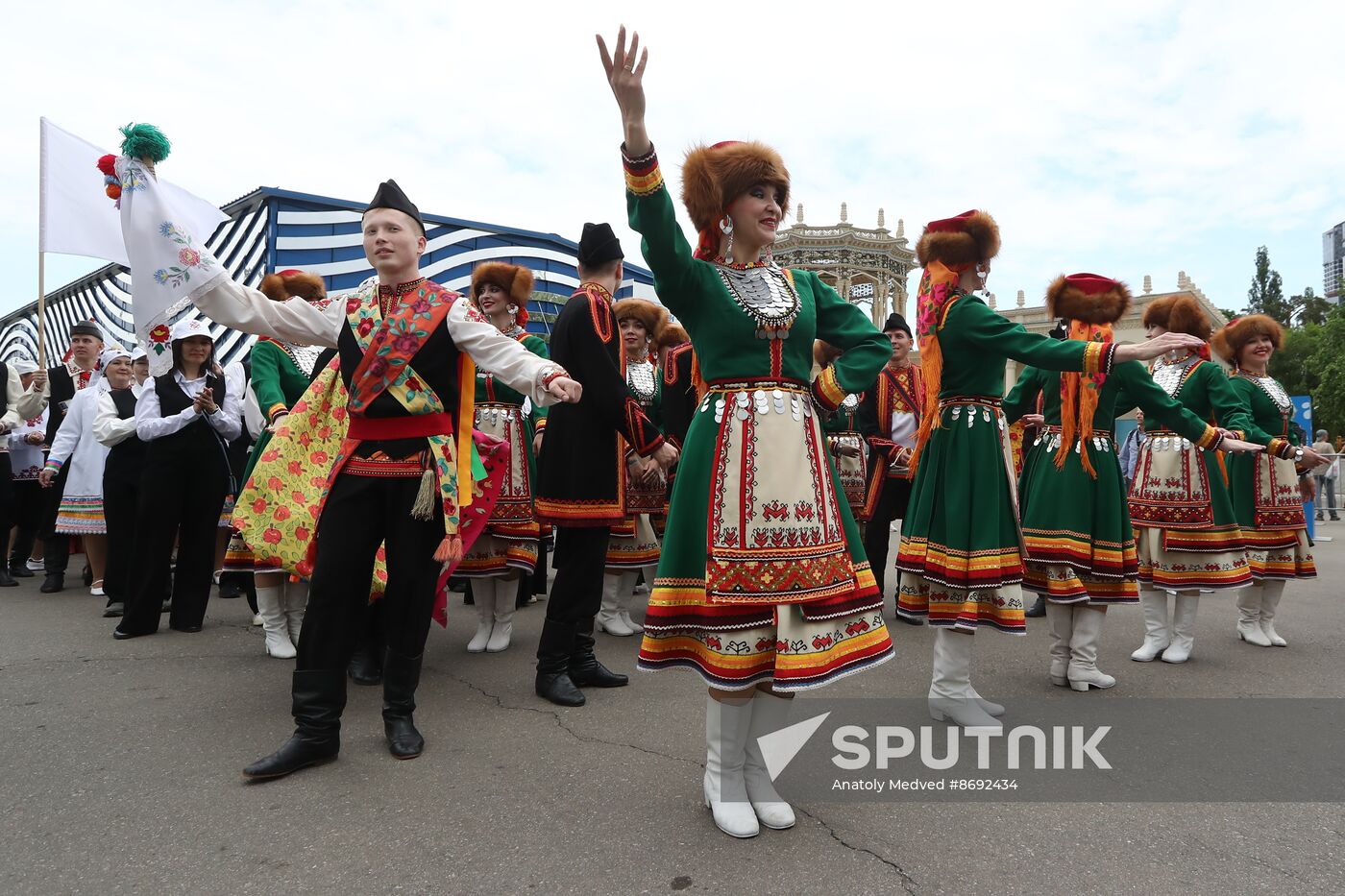 RUSSIA EXPO. National holiday Peledysh Payrem
