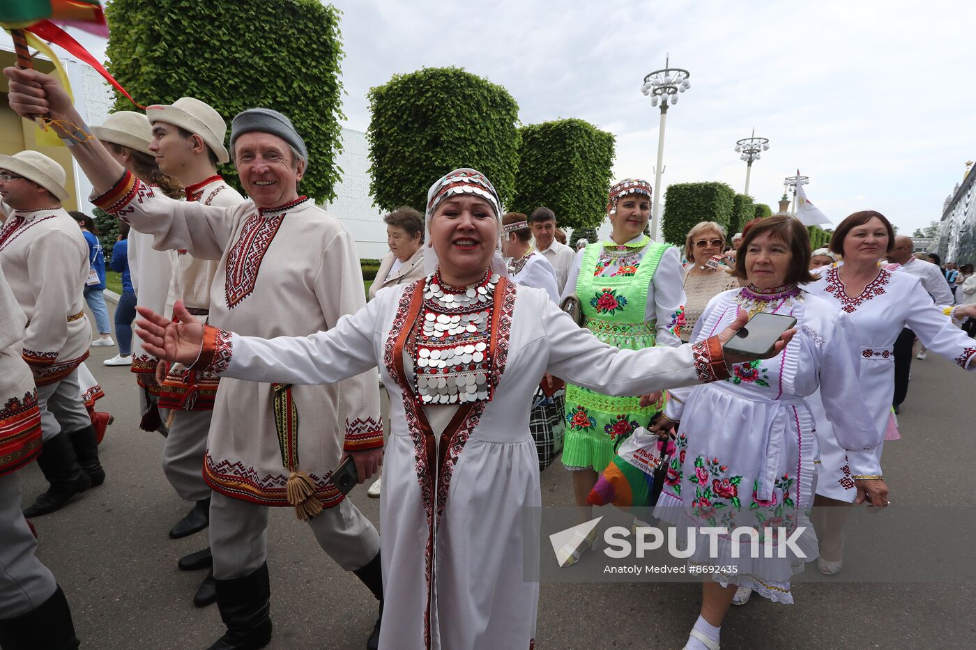 RUSSIA EXPO. National holiday Peledysh Payrem