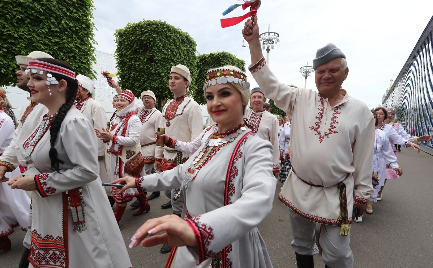 RUSSIA EXPO. National holiday Peledysh Payrem