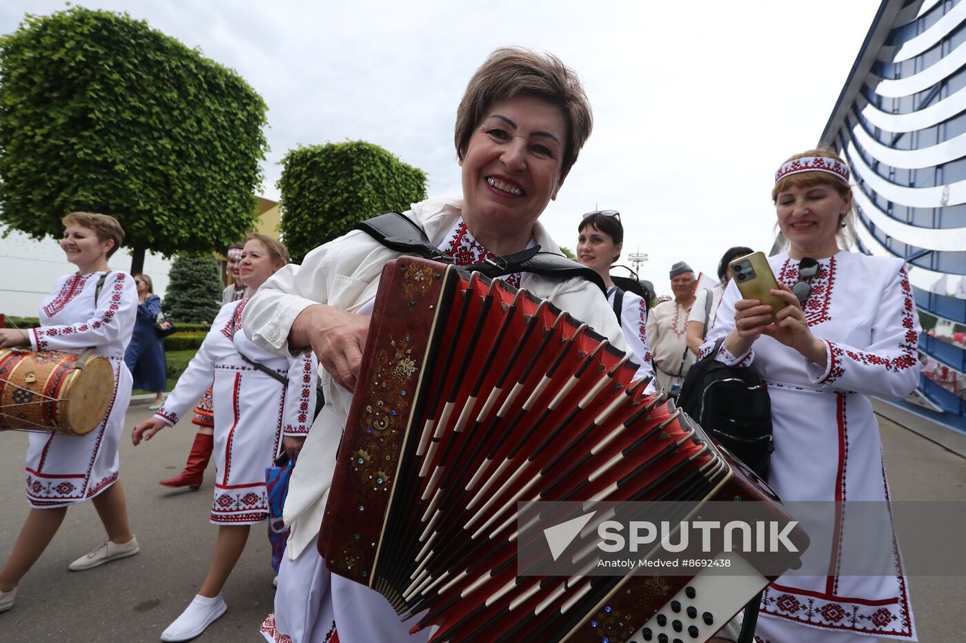 RUSSIA EXPO. National holiday Peledysh Payrem