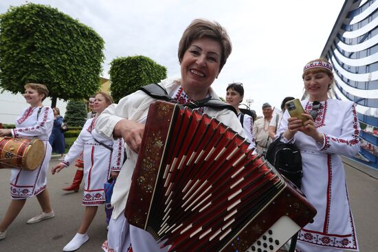 RUSSIA EXPO. National holiday Peledysh Payrem