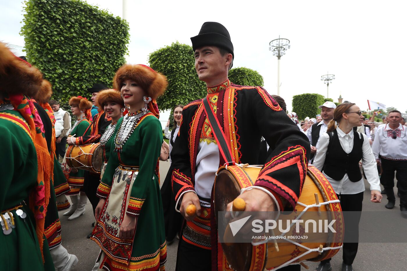 RUSSIA EXPO. National holiday Peledysh Payrem