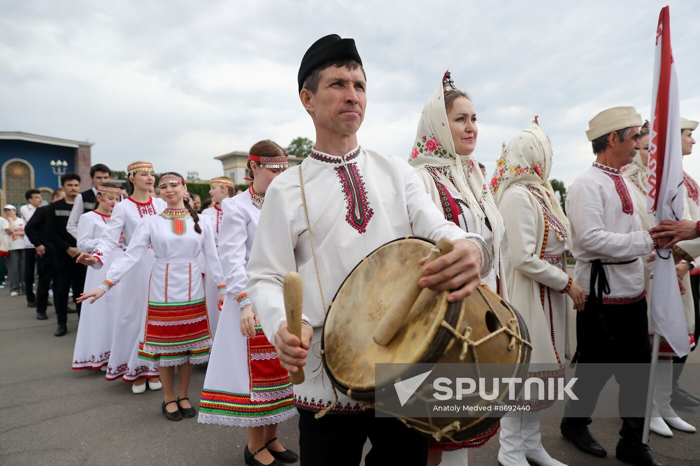 RUSSIA EXPO. National holiday Peledysh Payrem