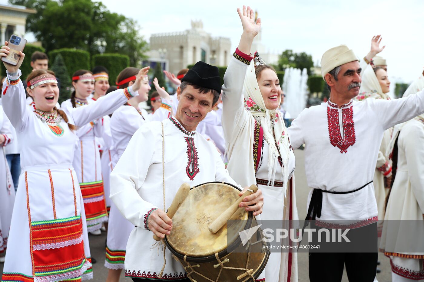RUSSIA EXPO. National holiday Peledysh Payrem