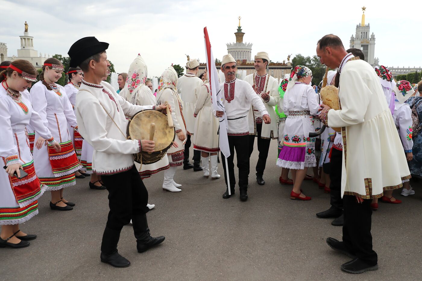 RUSSIA EXPO. National holiday Peledysh Payrem