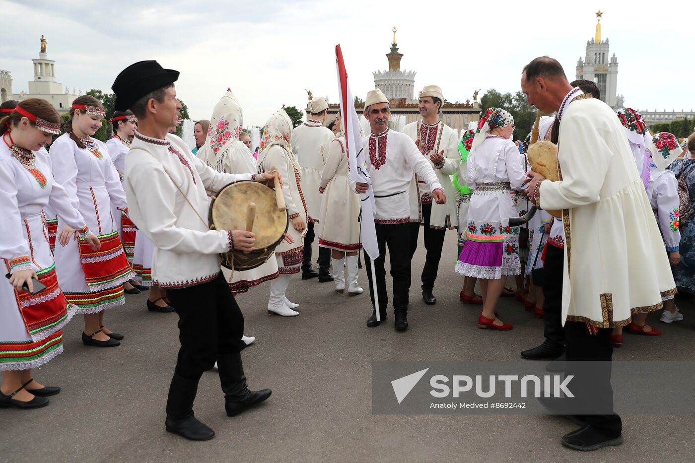 RUSSIA EXPO. National holiday Peledysh Payrem