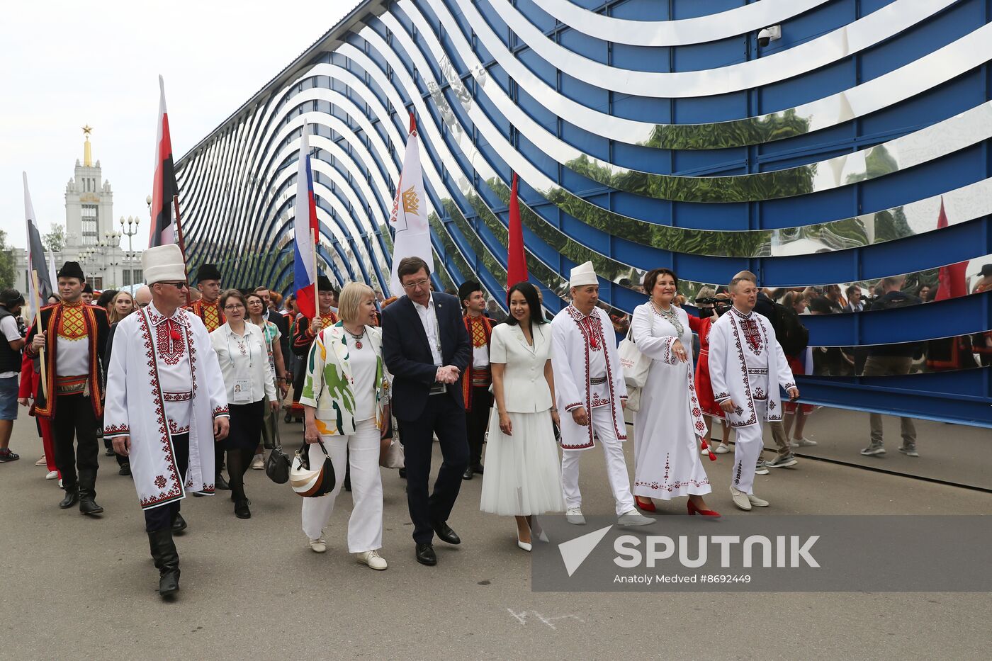 RUSSIA EXPO. National holiday Peledysh Payrem