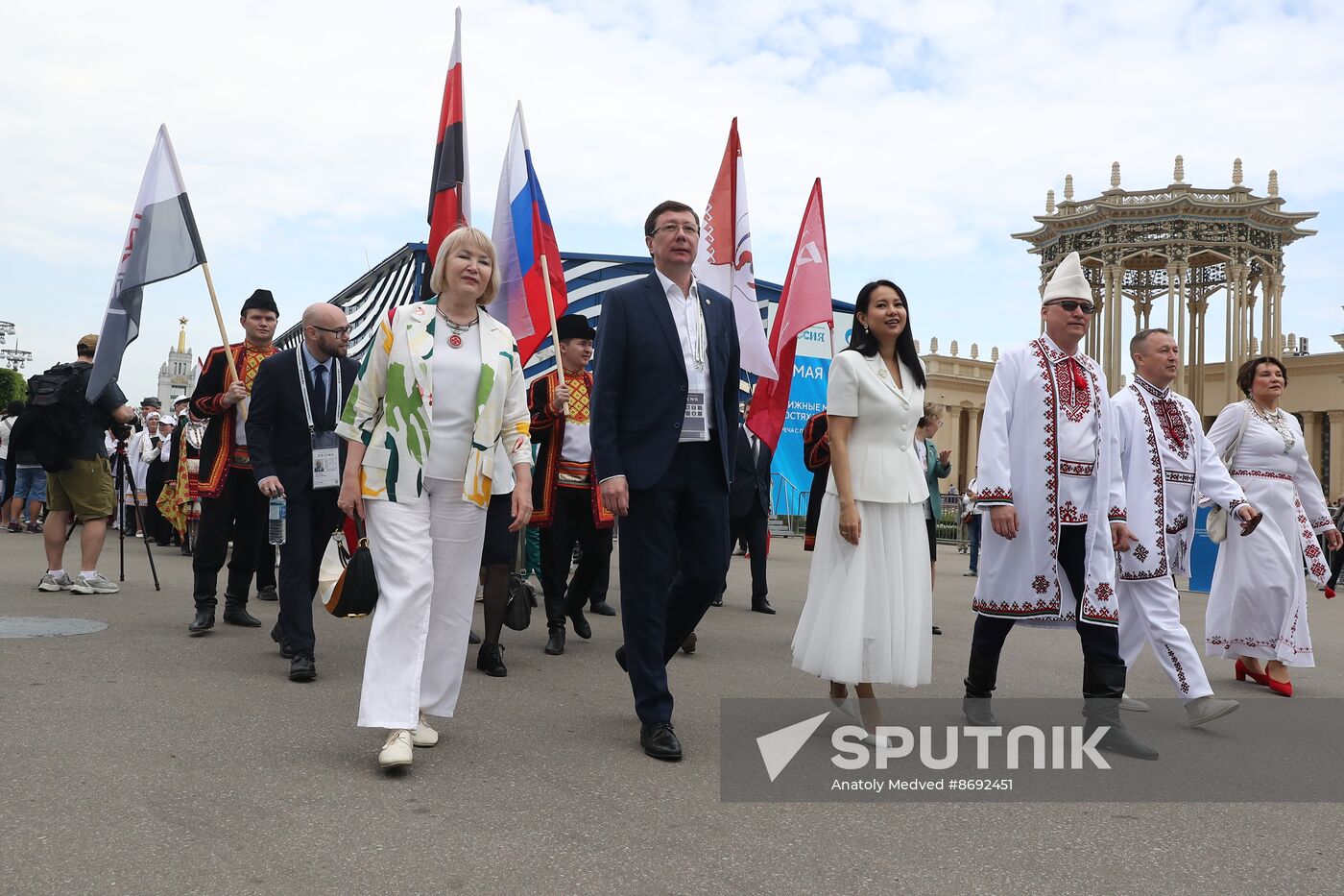 RUSSIA EXPO. National holiday Peledysh Payrem