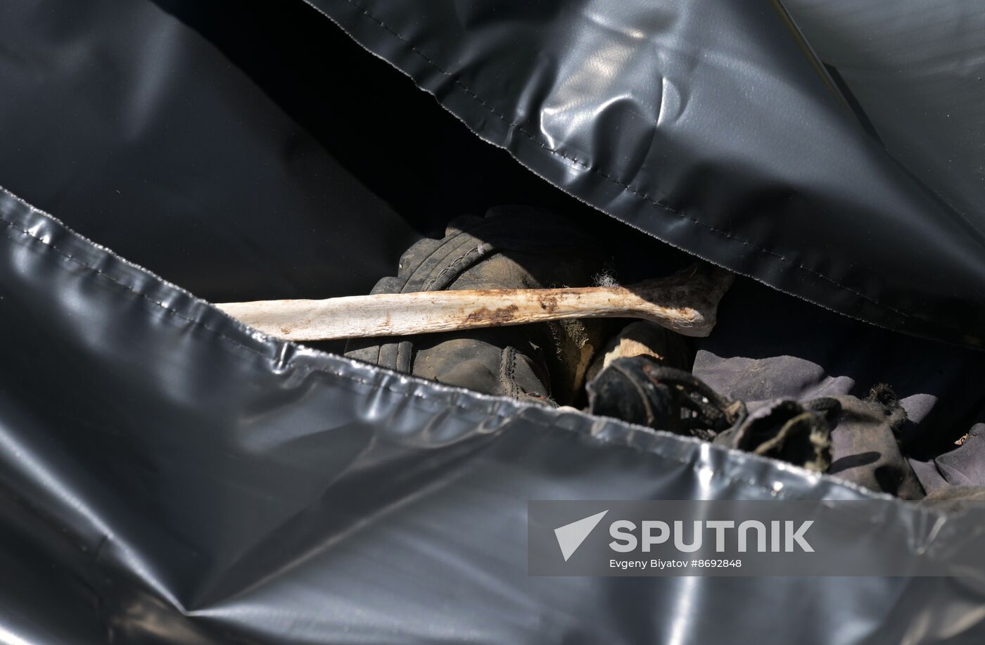 Russia Ukraine Military Operation Human Remains Search